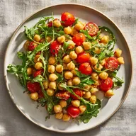 Insalata Ceci Pomodorini Rucola: In 25 Minuti