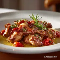 Coniglio in padella saporito la ricetta toscana per una carne succulenta