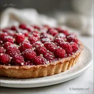 Crostata ricotta e lamponi: Ricetta Fatta in Casa