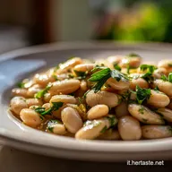 Fagioli Cannellini Cremosi alle Erbe: Ricetta in 20 Minuti