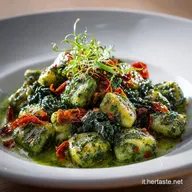 Ricette a base di cavolo nero Gnocchi Verdi toscani al pesto