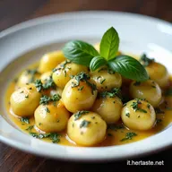 Gnocchi di Zucchine Ricetta Facile al Burro e Salvia