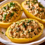 Limoni Ripieni Di Tonno Con Ricotta