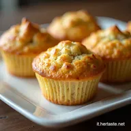 Muffin alle Mele Soffici Ricetta Facile della Nonna