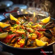 Paella spagnola: Ricetta in 55 Minuti