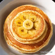 Pancake alla Banana Buongiorno Sole La Ricetta Felice