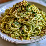 Pasta Al Pesto Di Pistacchi Cremosa e Leggera