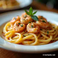 Pasta con Gamberetti Cremosa La Ricetta che Profuma di Mare