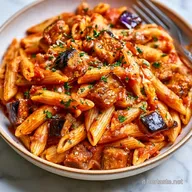 Pasta Fredda Alla Norma con Melanzane
