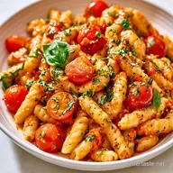 Pasta Fredda con Pomodorini e Basilico in 25 Minuti