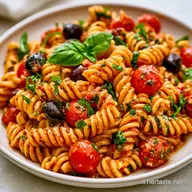 Pasta Fredda Mediterranea con Pomodorini e Olive