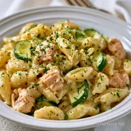 Pasta Fredda Salmone e Zucchine in 30 Min