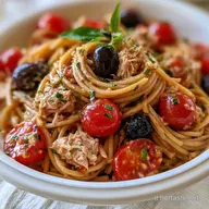 Pasta Fredda Tonno e Pomodorini per 4