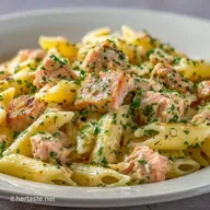 Primo Piatto Veloce Comitiva: Pasta Salmone e Limone