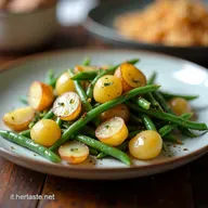 Patate con Fagiolini Ricetta Facile della Nonna