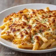Penne Gratinate al Formaggio: Cuore Filante e Croccanti