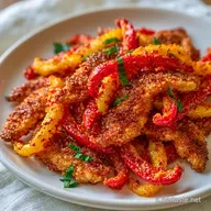 Peperoni con Pangrattato Croccanti