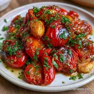 Peperoni in Friggitrice ad Aria con Aglio