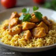 Pollo con Curry e Riso Profumato La Ricetta Facile che Conquista