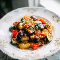 Ratatouille Ricetta Tradizionale La Cucina for 4 Servings
