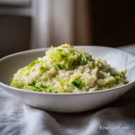 Risotto alla Verza: Primo Piatto Gustoso per 4