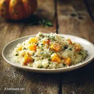 Risotto Zucca e Gorgonzola per 4 Persone