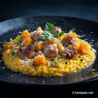 Risotto Cremoso Zucca e Salsiccia La Ricetta Autunnale Perfetta