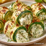 Rotolo Di Zucchine Grigliate Con Ricotta