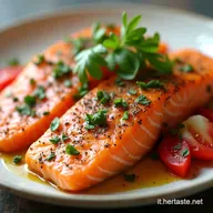 Salmone Friggitrice ad Aria Ricetta Veloce e Segreti per un Secondo Croccante