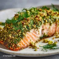 Filetto di Salmone in Crosta Gustosa per 4