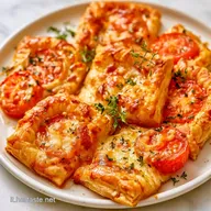 Sfogliatine Pomodoro Mozzarella in 30 Minuti