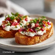 Tartine Natalizie con Salmone in 40 Minuti