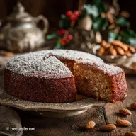 Torta di Natale senza Farina: Ricetta fondente e senza glutine Mandorle