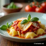 Tortelli di Barbabietola Rossa e Caprino Ricette con Barbabietola Rossa