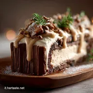 Torta Tronco albero di Natale: la ricetta classica (B&ucirc;che de No&euml;l)