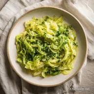 Ricetta Verza Stufata in Padella: Contorno per 4