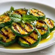 Zucchine Grigliate Sottolio per 4 Vasetti