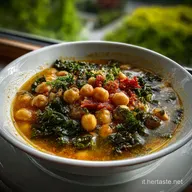 Zuppa di Ceci e Cavolo Nero: Il Gusto Autentico Italiano