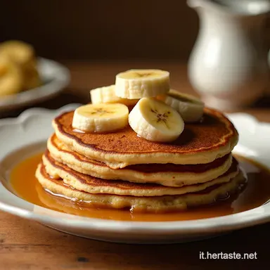 Banana Pancake La Ricetta Facile per la Colazione Perfetta Scheda ricetta