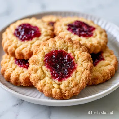 Biscotti Occhi di Bue: Croccanti Scheda ricetta
