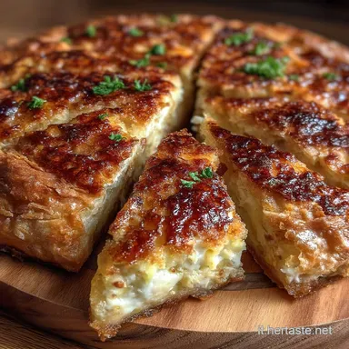 Ricetta Burek al Formaggio Sfogliata Croccante Tradizionale Cuoco Esperto Scheda ricetta