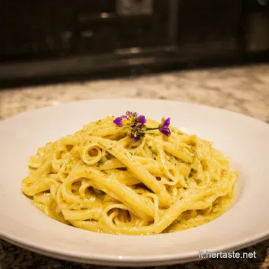 Cacio e Pepe con Fiori La Ricetta Romana Rivisitata Scheda ricetta