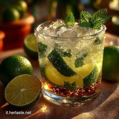 Caipiroska Sole Tropicale Ricetta Brasiliana Facile e Veloce con Vodka Scheda ricetta