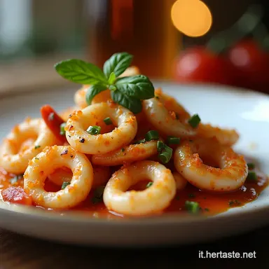 Calamari e Piselli La Ricetta della Nonna Rivisitata Scheda ricetta