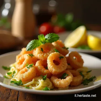 Ricette con Calamari Fritti Croccanti con Maionese al Limone Scheda ricetta