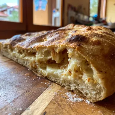 Calzone al Formaggio Fatto in Casa Impasto Soffice e Filante Scheda ricetta