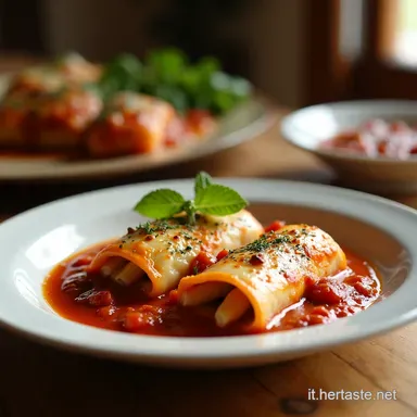 Cannelloni Ripieni Fatti in Casa La Ricetta della Nonna Scheda ricetta