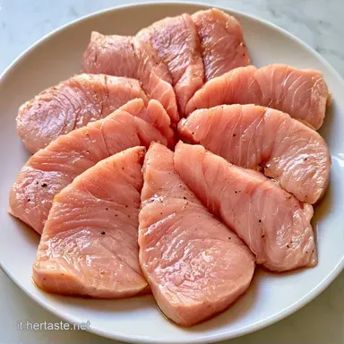 Carpaccio Di Pesce Spada per 4 Persone Scheda ricetta
