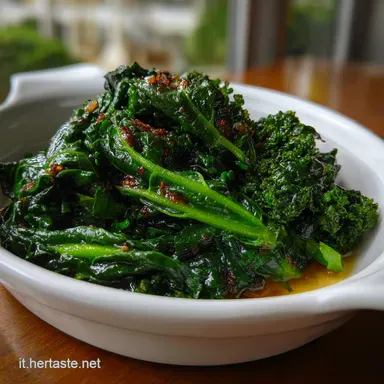 Cavolo Nero In Padella Saporito 2: Contrasto Agrumato Perfetto Scheda ricetta