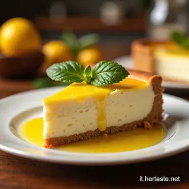 Ricette di Cheesecake La Mia Cheesecake Ricotta e Limone Scheda ricetta